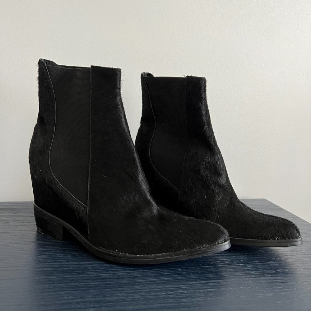 Jeffrey Campbell | Pony Hair Ankle Boots